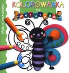 Okładka książki Kolorowanka dla maluchów. Małe stworzonka