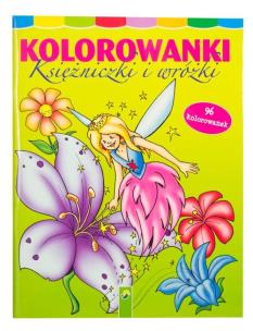 Opakowanie Kolorowanki Księżniczki i wróżki