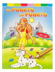 Okładka książki Kolorowanki - Od punktu do punktu