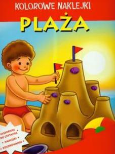 Okładka książki Kolorowe naklejki Plaża