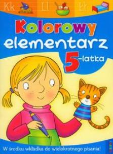 Okładka książki Kolorowy elementarz 5-latka