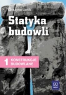 Okładka książki Konstrukcje budow cz.1 Statyka budowli WSiP