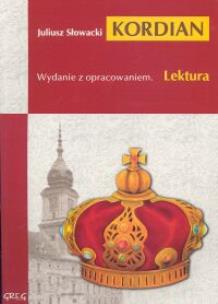 Okładka książki Kordian z oprac. GREG