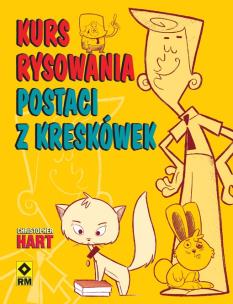 Okładka książki Kurs rysowania postaci z kreskówek RM