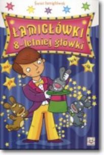 Okładka książki Łamigłówki 8- letniej główki.