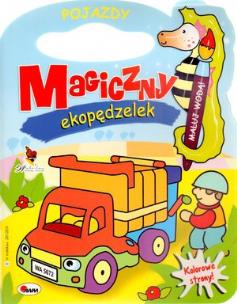 Okładka książki Magiczny ekopędzelek - Pojazdy