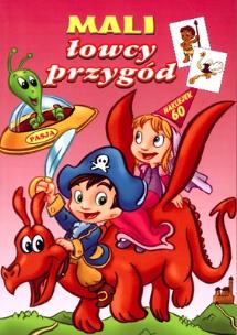 Okładka książki Mali łowcy przygód PASJA