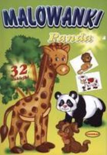 Okładka książki Malowanki - Panda