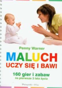 Okładka książki Maluch bawi się i uczy - Penny Warner