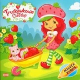 Okładka książki Maluch rysuje - Truskawkowe ciastko