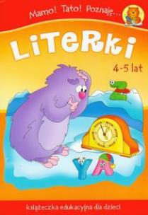 Okładka książki Mamo! Tato! Poznaję... Literki