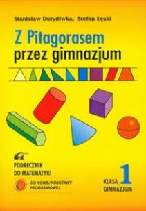 Okładka książki Mat. Z Pitagorasem Przez Gim 1 Podr w. 2009 ADAM