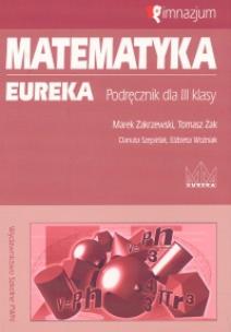 Okładka książki Matematyka Eureka 3 Podręcznik