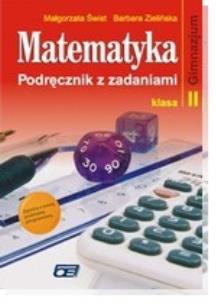 Okładka książki Matematyka GIM 2 Podr z zadaniami Świst 2009 OE