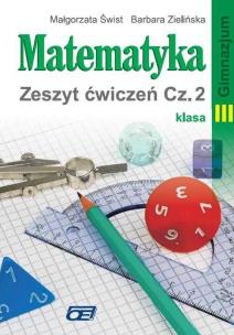 Okładka książki Matematyka GIM 3/2 ćw. Świst 2010 OE