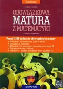 Okładka książki Matematyka Matura Obowiązkowa 2011 z płytą CD