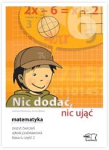 Okładka książki Matematyka Nic dodać nic ująć kl.6/2 ćw MAC