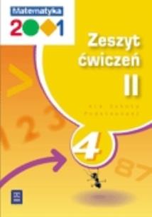 Okładka książki Matematyka SP 2001 4/2 ćw WSiP