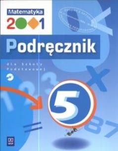 Okładka książki Matematyka SP 2001 5 podr CD Gratis WSiP