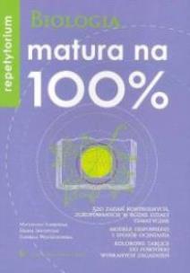 Okładka książki Matura na 100% biologia repetytorium PWN