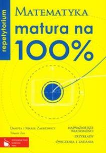 Okładka książki Matura na 100% matematyka repetytorium PWN