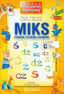 Okładka książki Miks ciszków, syczków, szumków