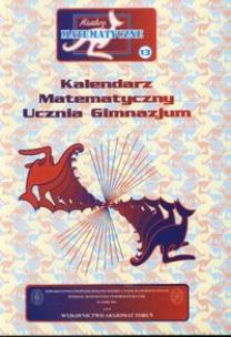 Okładka książki Miniatury matematyczne 13 Kalendarz matematyczny ucznia