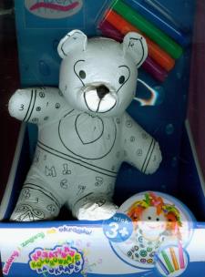 Okładka książki Miś Koloruj i zmywaj na okrągło