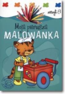 Okładka książki Moja pierwsza malowanka cz. 8
