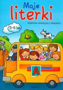 Okładka książki Moje literki 5-6 lat