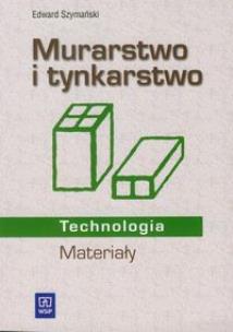 Okładka książki Murarstwo i tynkarstwo Materiały WSiP