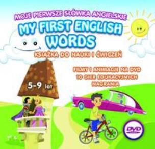 Okładka książki My First English Words z płytą DVD