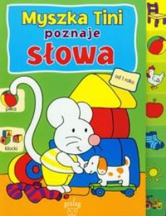 Okładka książki Myszka Tini poznaje słowa