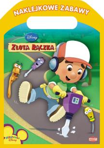 Okładka książki Naklejkowe zabawy - Złota rączka