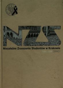 Okładka książki Niezależne Zrzeszenie Studentów w Krakowie