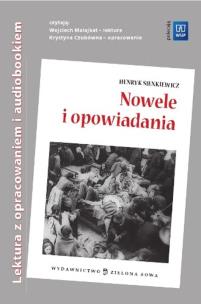 Okładka książki Nowele Sienkiewicz oprac. + audiobook