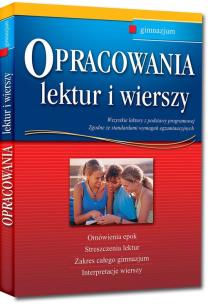 Okładka książki Opracowania GIM lektur i wierszy GREG
