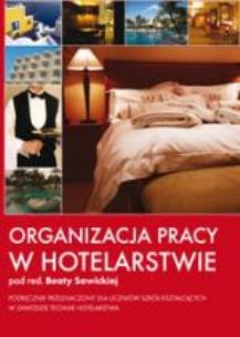 Okładka książki Organizacja pracy w hotelarstwie FORMAT-AB