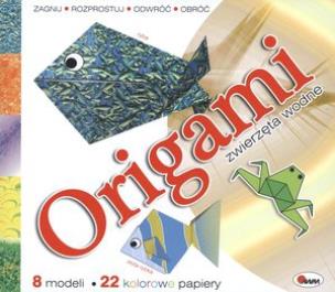 Okładka książki Origami. Zwierzęta wodne