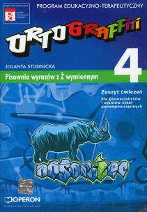 Okładka książki Ortograffiti GIM 4 OPERON