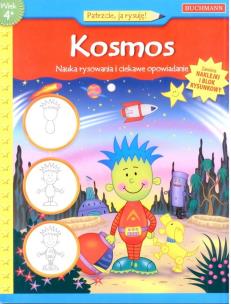 Okładka książki Patrzcie, ja rysuję - Kosmos