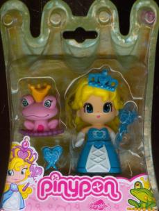 Okładka książki PINYPON KSIĘŻNICZKA niebieska sukienka