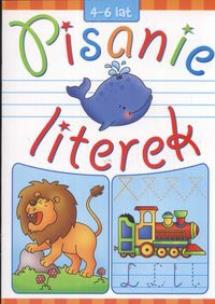 Okładka książki Pisanie literek 4-6 lat LITERKA
