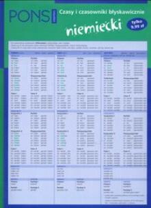 Okładka książki PONS Czasy i czasowniki błyskawicznie niemiecki