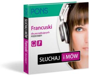 Okładka książki PONS Słuchaj i mów Francuski podstawy