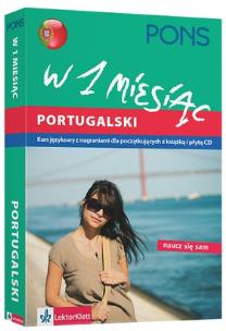 Okładka książki Portugalski w 1 miesiąc + CD