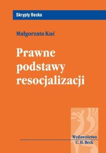 Okładka książki Prawne podstawy resocjalizacji