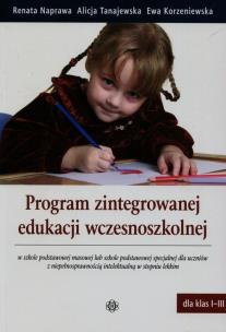 Okładka książki Program zintegrowanej edukacji wczesnoszkolnej