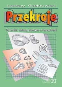 Okładka książki Przekroje ćw. i zadania rysunkowe Giełdowski WSiP