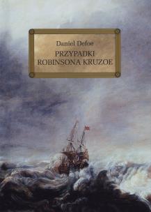 Okładka książki Przypadki Robinsona Kruzoe z oprac. okleina GREG